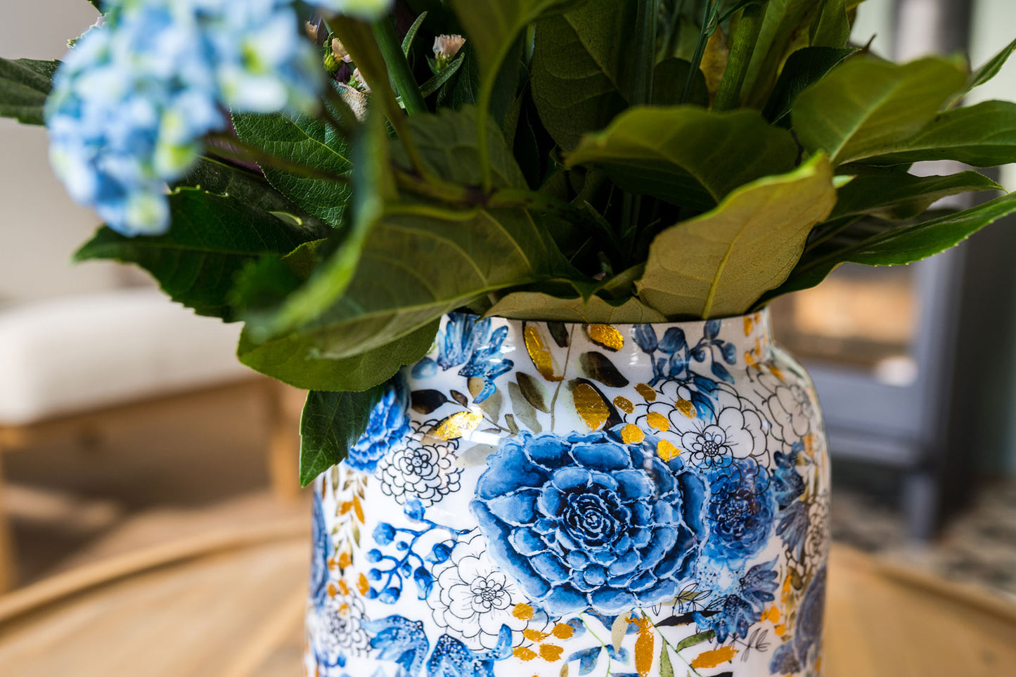 Pot Dutch blue