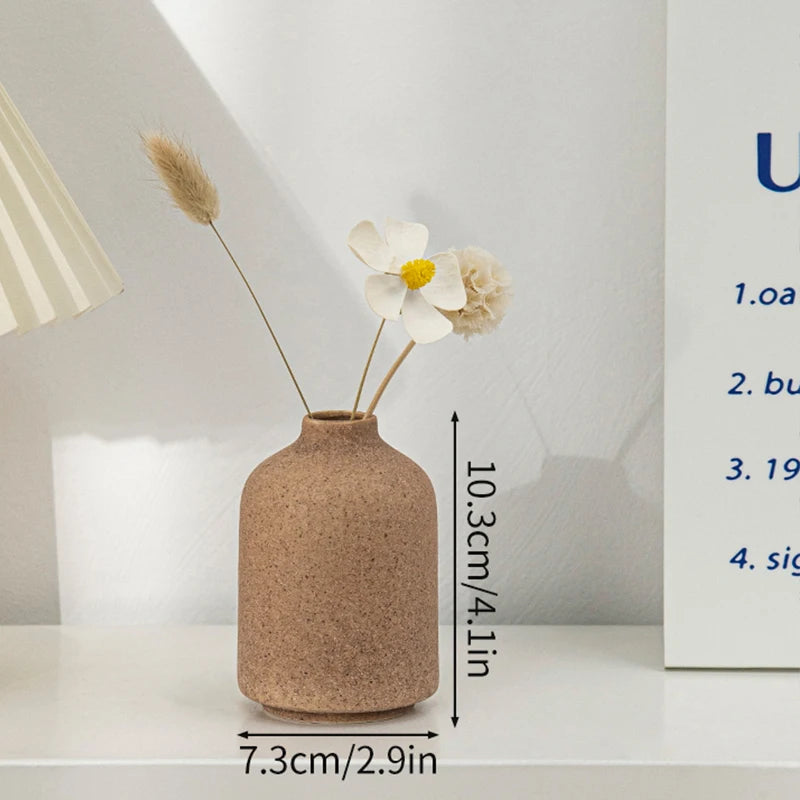 Decoratieve Keramische Vaas – Voor Bloemen en Interieurstyling